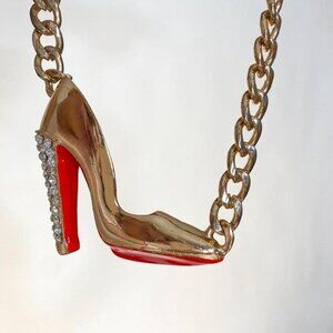 Red Gold heel chain